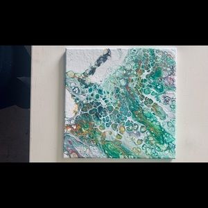 “Louisiana” Original Pour Painting on canvas